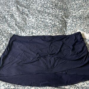 NWT Jantzen Navy Swim Skirt 24W